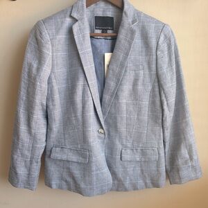NWT- Banana Republic Plaid Blazer